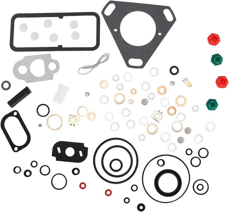 Chuuparts 7135-110 DPA CAV Injector Pump Repair Kit Gasket Seal 7135-110R CAV7135-110r 7135 110 7135 110R Compatible with Ford Massey Ferguson Long Tractors Compatible With John Deere for Delphi Pump - Image 1